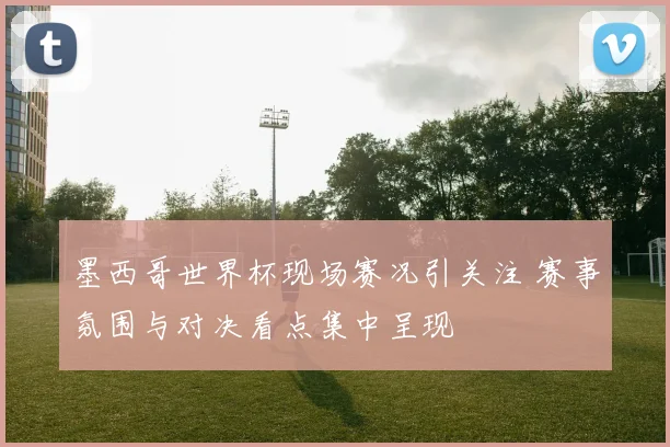 墨西哥世界杯现场赛况引关注 赛事氛围与对决看点集中呈现