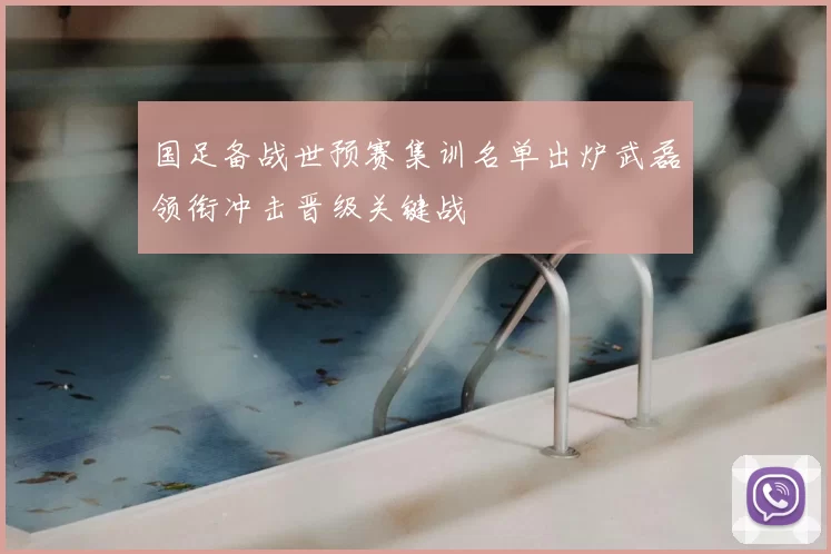 国足备战世预赛集训名单出炉武磊领衔冲击晋级关键战