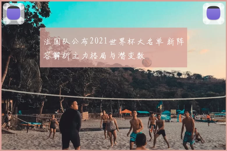 法国队公布2021世界杯大名单 新阵容解析主力格局与潜变数